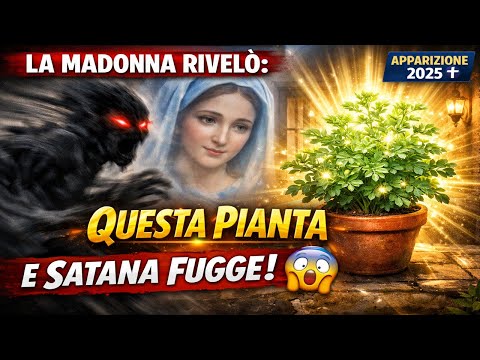 🔴 La Vergine Rivelò nel 2026: Tieni QUESTA Pianta e Satana FUGGE dalla Tua Casa (87% Non Lo Sa)