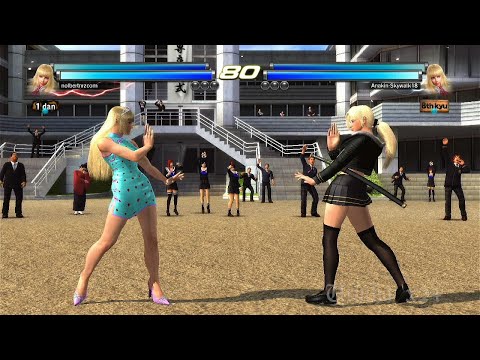 - 377_3 D Lili y Kunimitsu ( Uchiha x24 ) vs (nolbertnrzcom) Lili y Bruce - Tekken Tag 2 Online