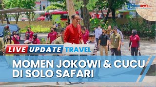 Akhir Pekan Bareng Jan Ethes dan La Lembah, Jokowi Keliling Wisata Solo Safari Pakai Mobil Listrik