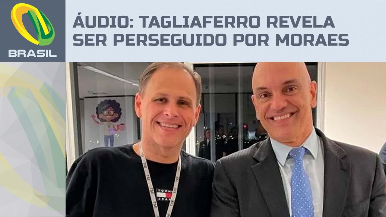 Eduardo Tagliaferro grava áudio e afirma ser perseguido por Moraes: "Me preocupo com minha família"