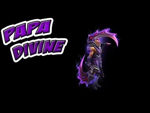 Papa_Divine - DOTA 2 890 GPM Anti-Mage Gameplay - Ancient Rank