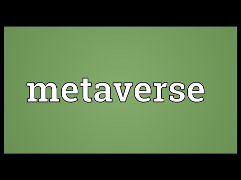 Metaverse Meaning