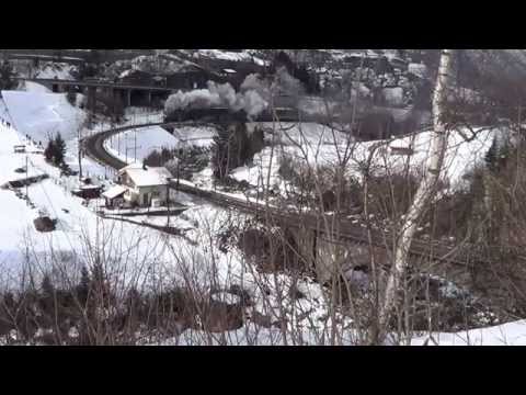 Bahnverkehr am 05.03.2015 – „01 202 und 012 066-7 (01 1066) unterwegs an den Gotthard“