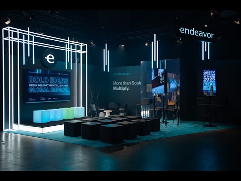 Inside the Endeavor Greece Booth at Slush 2025 | Startup Sessions, VCs & Dual-Use Innovation