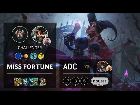 Miss Fortune ADC vs Jhin - EUW Challenger Patch 11.1