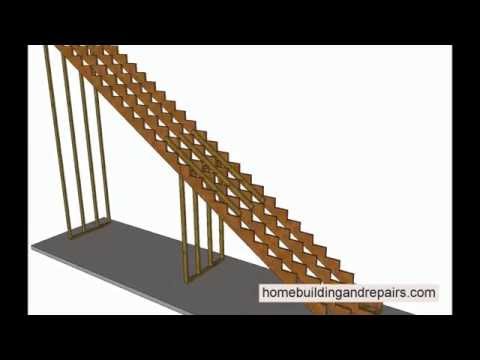 How to Build Long Stairways with Short Lumber Lengths