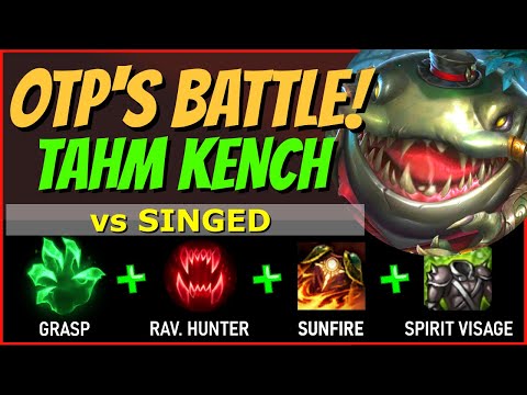 How to Deal with a Proxy Singed! - TAHM KENCH TOP vs SINGED - S10 League of Legends