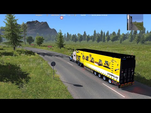ETS2 1.35 YKSRSK1.9.2  Baku Azerbaijan - GS YKSRSK RC03 - TGS1.2 Atyrau Kazakhstan | Peterbilt 389