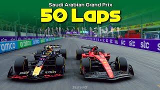 F1 23 - 100% Race Saudi Arabia w/ Pérez | #SaudiArabianGP 🇸🇦