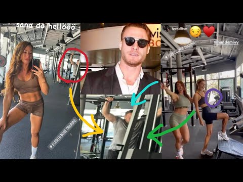 Shock! Shock! Kerem Bursin's appearance at Hande Ercel Club. Hande's friend was surprised to see him