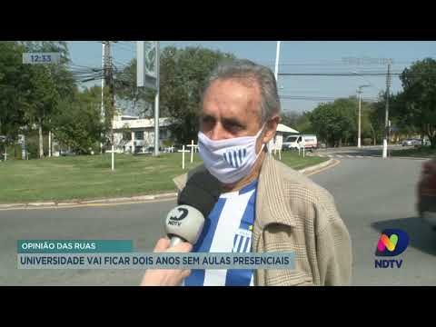Opinião das ruas: UFSC vai ficar dois anos sem aulas presenciais