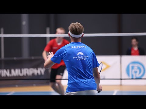 Badminton Team West vs Team East 2020 presenterade av Jukkasjärvi Energi!