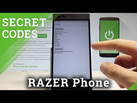 Secret Codes RAZER Phone - Tips & Tricks / Hidden Mode / Test Menu  |HardReset.Info