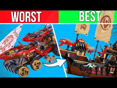 Ranking EVERY LEGO Ninjago Destiny's Bounty | (Worst to Best!)