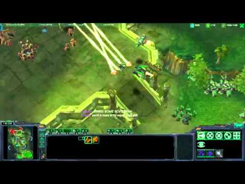 ROOTqxc (T) vs. ROOTMinigun (P) (Part 2/2) - Starcraft 2 Ladder