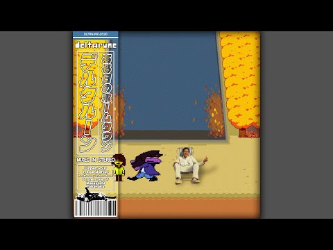 Another Day In Hometown from Deltarune in the style of Masayoshi Takanaka 🌆