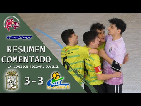 FS CUÉLLAR COJALBA JUVENIL 3-3 ALBENSE FS | RESUMEN J11 1º DIV REGIONAL JUVENIL CYL 21-22