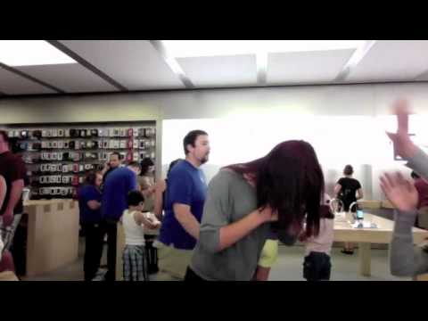 Party Rock Anthem - Apple Store dance