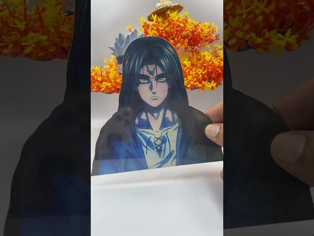 ملصق ثلاثي أبعاد كبير لشخصية ايرين