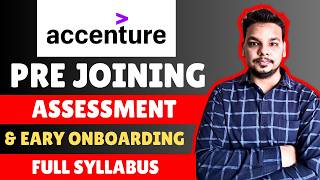 Accenture Pre Assessment All Details | Accenture Assessment Syllabus , Eary Joining Mails Update