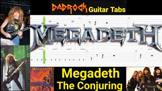 The Conjuring - Megadeth - Guitar + Bass TABS Lesson