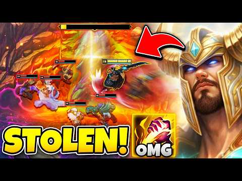 THE GOD SMITE! TRYNDAMERE JUNGLE IS SECRETLY BROKEN!