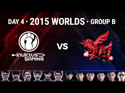 Invictus Gaming vs AHQ e-Sports Club Highlights | 2015 LoL World Championship S5 - Group B D4G3