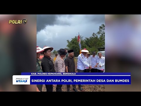 KAPOLRES KEPAHIANG HADIRI KEGIATAN PENANAMAN JAGUNG DAN PERESMIAN MOBIL SAMPAH