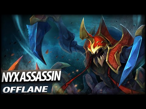 DOTA 2 - Playing Nyx (Offlane)