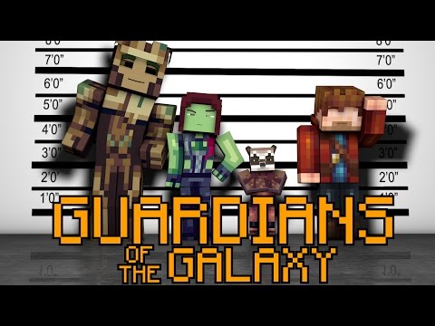 Minecraft Parody - GUARDIANS OF THE GALAXY! - (Minecraft Animation)