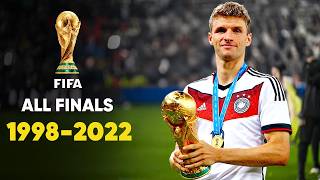 All World Cup Finals from 1998