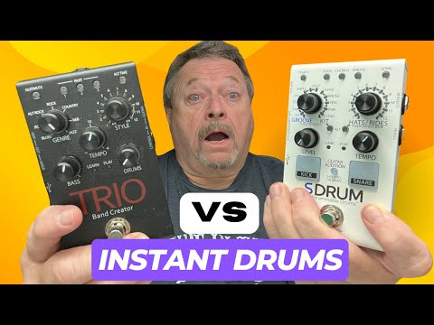 DigiTech SDRUM VS Digitech Trio band creator review 2025