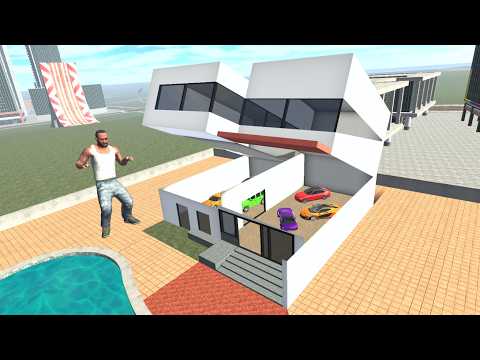 Franklin Found Secret House Garage in Indian Bike Driving 3D