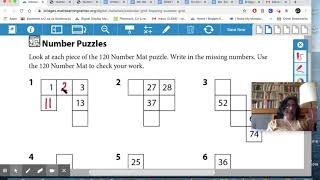 Number puzzles and Hidden Picture Lesson Directions