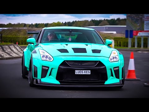 JDM Cars Accelerating - Leaving JapFest Silverstone 2025