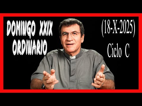 🙏 HOMILÍA DOMINGO XXIX TIEMPO ORDINARIO. Ciclo C. "Orar siempre sin desanimarse". (18-X-2025) 🙏