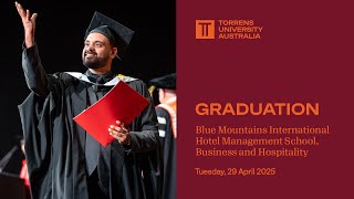 2025 Adelaide Graduation for BMIHMS, Business and Hospitality