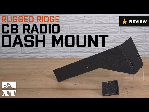 Jeep Wrangler Rugged Ridge CB Radio Dash Mount (1997-2006 TJ) Review
