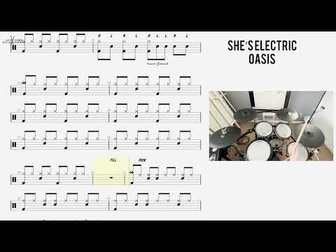 How to Play 🥁   She's Electric   Oasis