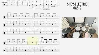 How to Play 🥁   She's Electric   Oasis