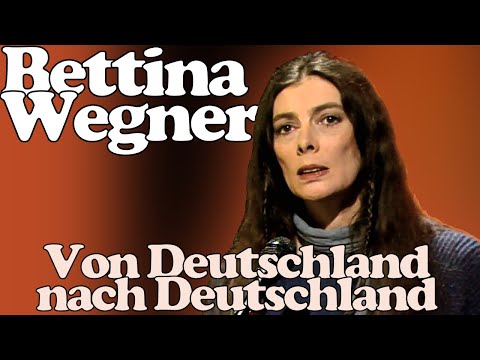 Bettina Wegner (1988) - Von Deutschland nach Deutschland (live im TV)