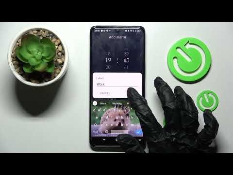How to Turn On and Set Up an Alarm Clock on the TCL 30