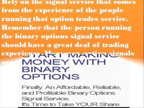 binary options experts signals