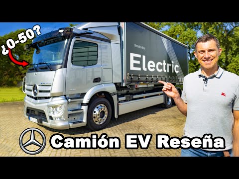 Nuevo Mercedes eActros reseña – me dejaron lanzarlo y hacerle prueba de frenado 😂
