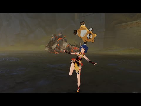 Childe and Xiangling Duo vs World Bosses