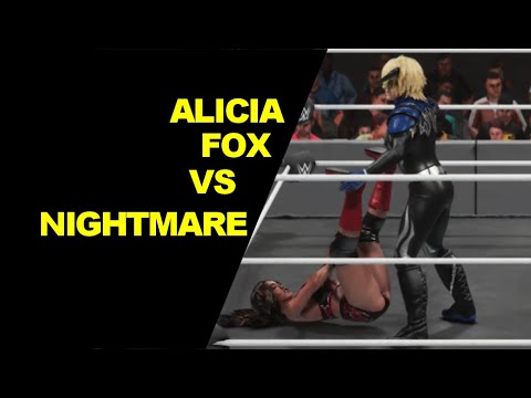 WWE 2K19 Alicia Fox vs Nightmare - Extreme Rules