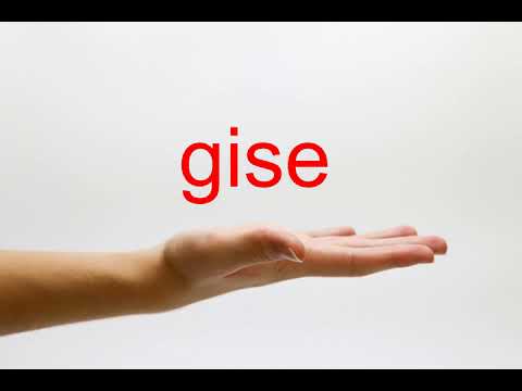 How to Pronounce gise - American English