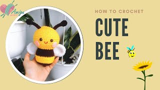 #105 | How to crochet amigurumi cute BEE | Crochet amigurumi Animals |