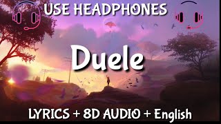 Reik, Wisin &amp; Yandel - Duele ( Letra / Lyrics / English Version / 8D audio ) English translation