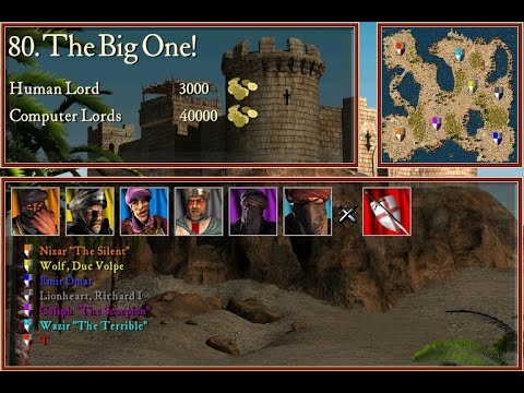 Stronghold Crusader Mission 80 "The Big One !"